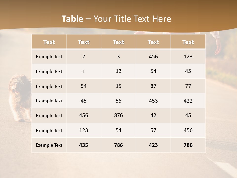 Young Yellow Slim PowerPoint Template