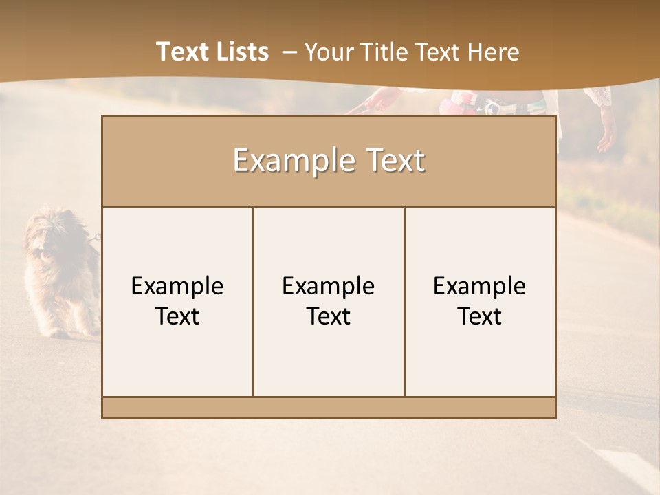 Young Yellow Slim PowerPoint Template