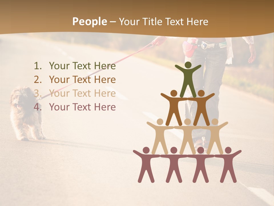 Young Yellow Slim PowerPoint Template