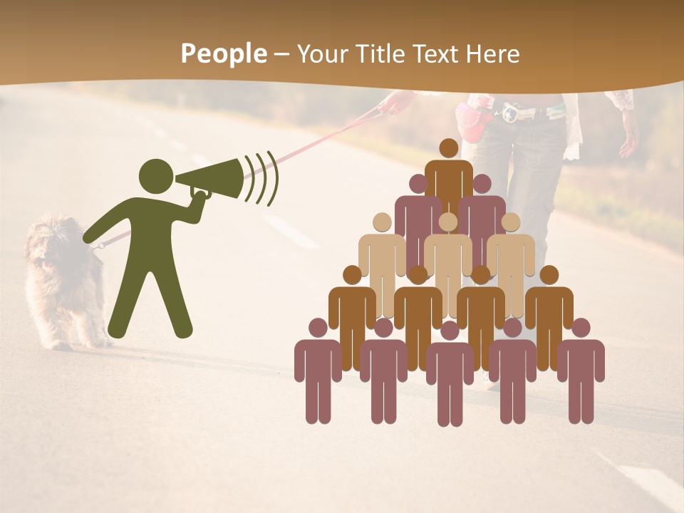 Young Yellow Slim PowerPoint Template