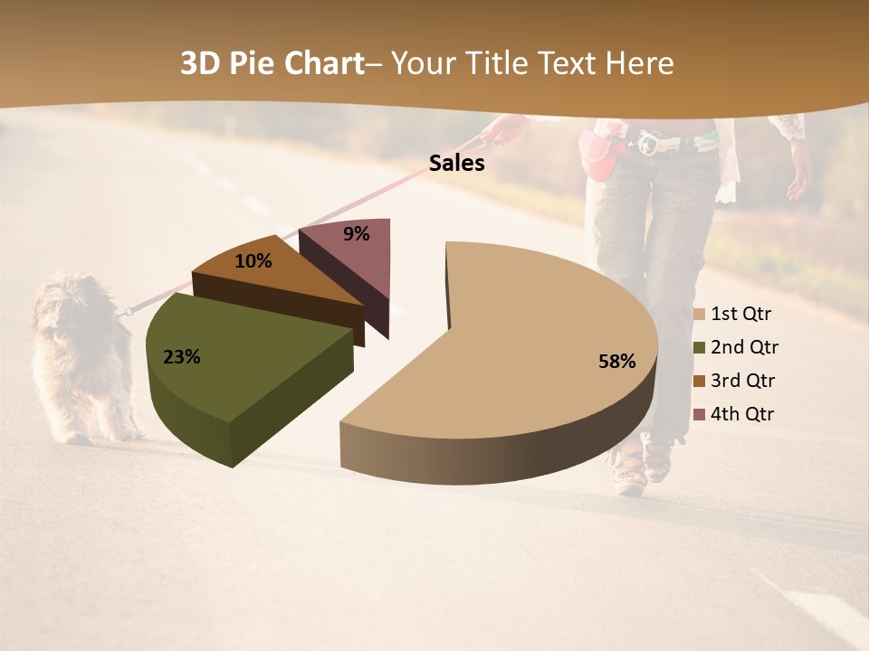 Young Yellow Slim PowerPoint Template