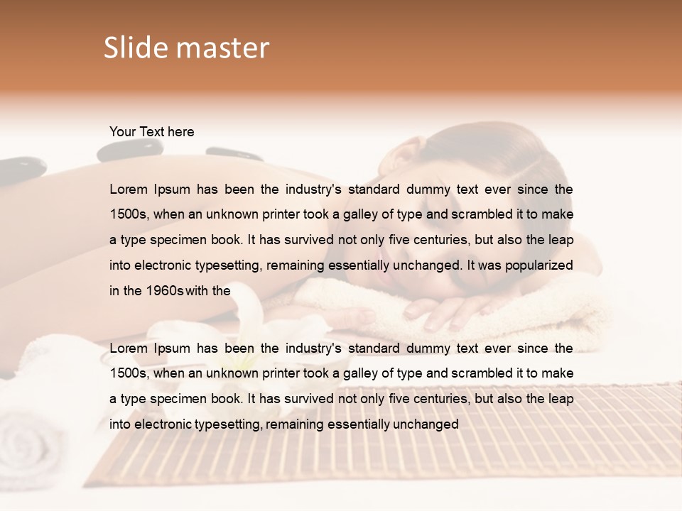 Health White Isolated PowerPoint Template