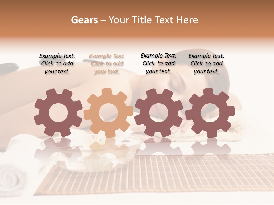 Health White Isolated PowerPoint Template