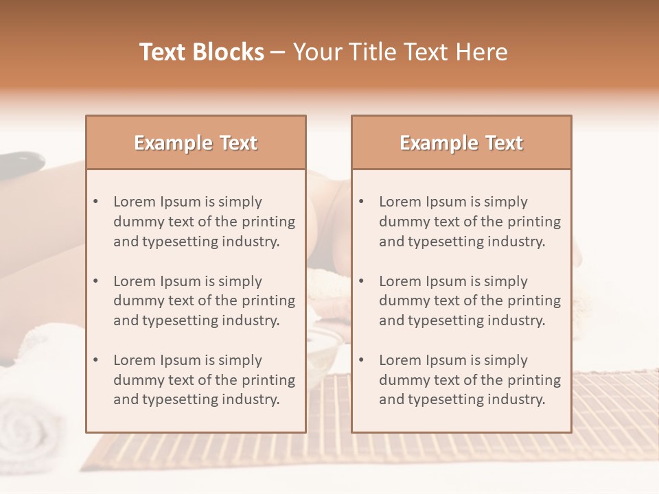Health White Isolated PowerPoint Template