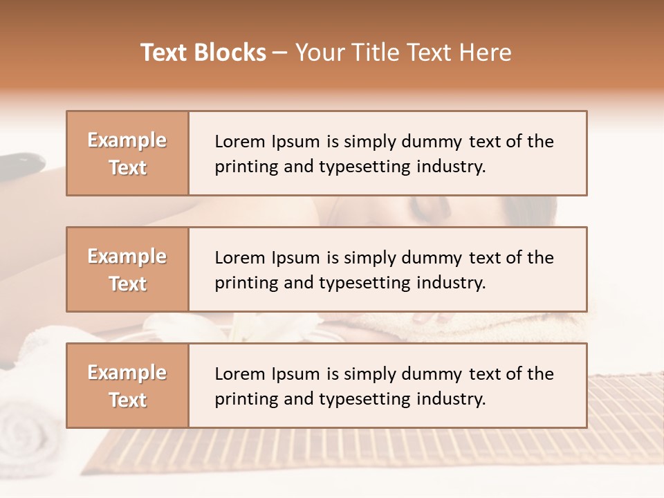 Health White Isolated PowerPoint Template