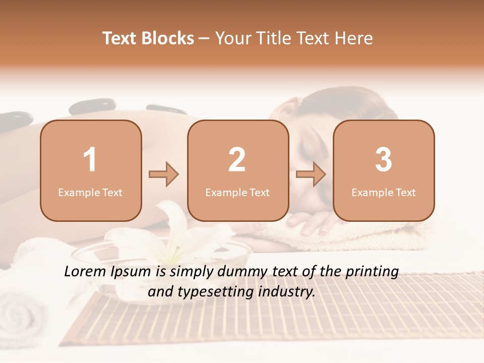 Health White Isolated PowerPoint Template