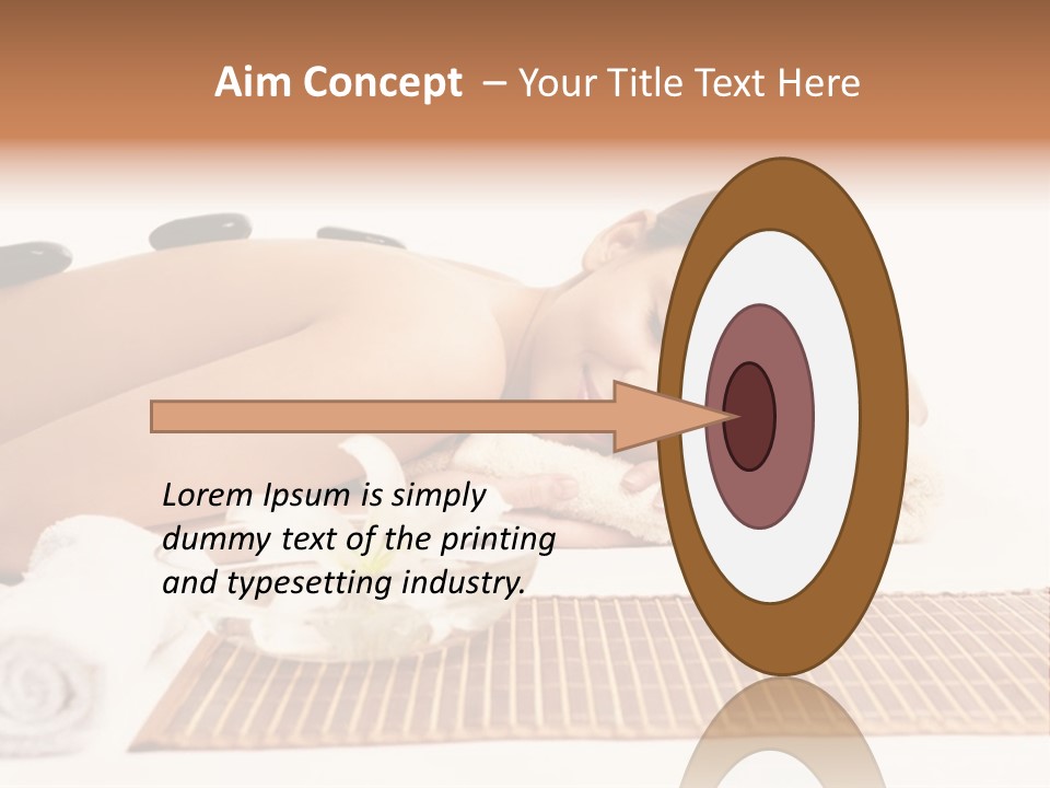 Health White Isolated PowerPoint Template