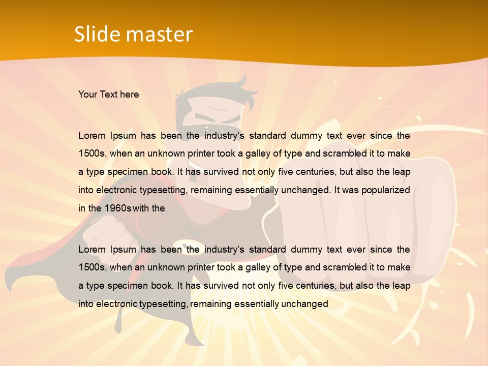 Famous Force Strong PowerPoint Template