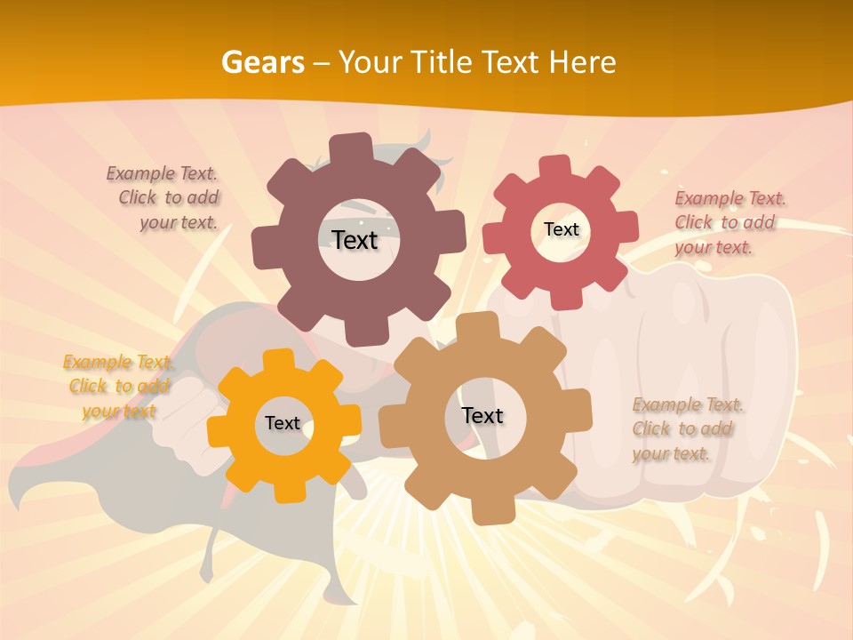 Famous Force Strong PowerPoint Template