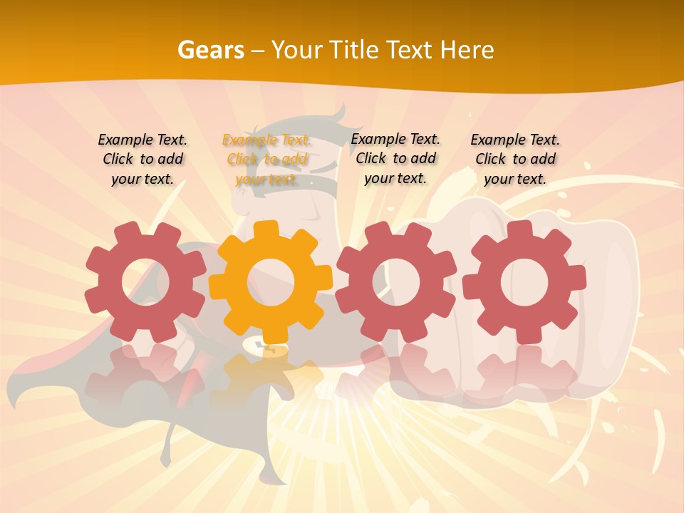 Famous Force Strong PowerPoint Template