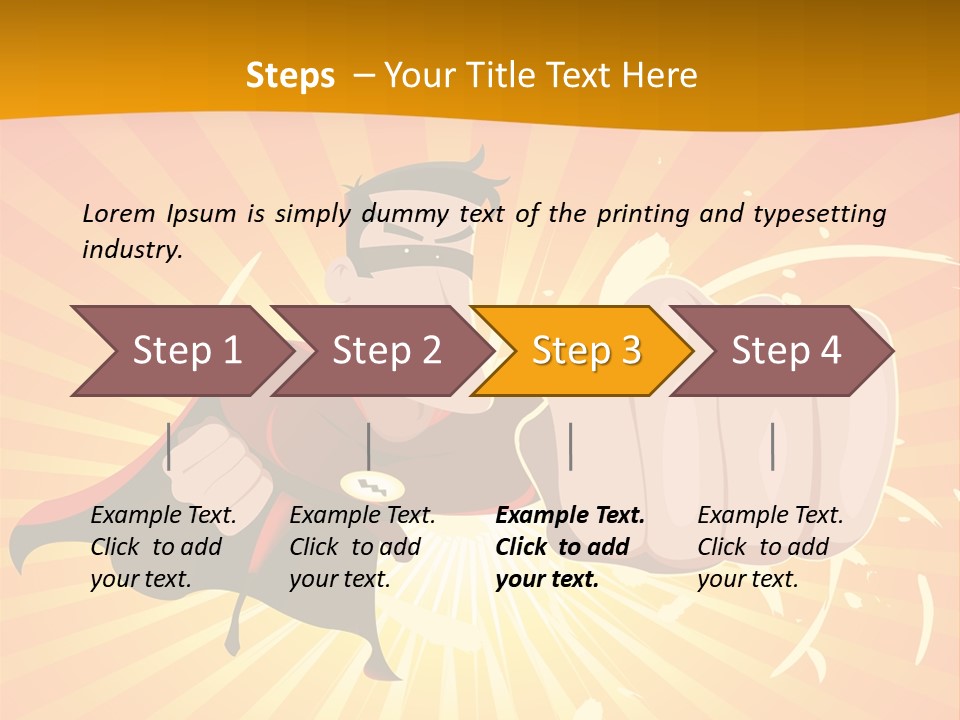 Famous Force Strong PowerPoint Template