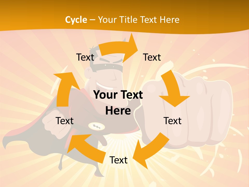 Famous Force Strong PowerPoint Template