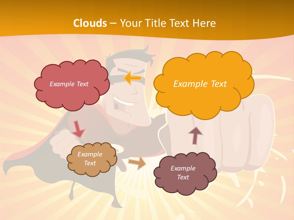 Famous Force Strong PowerPoint Template