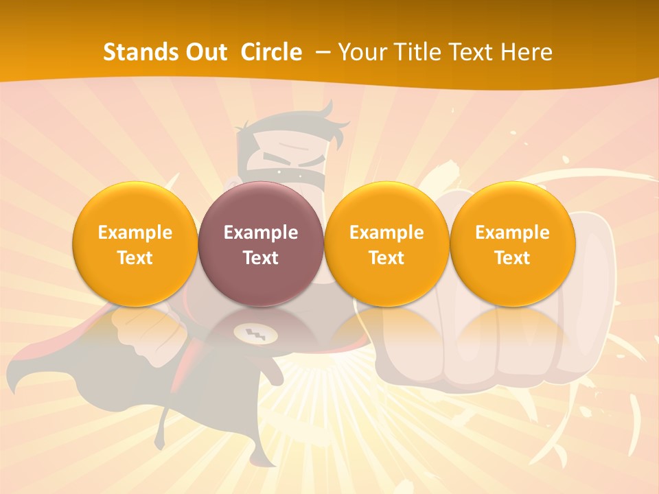 Famous Force Strong PowerPoint Template