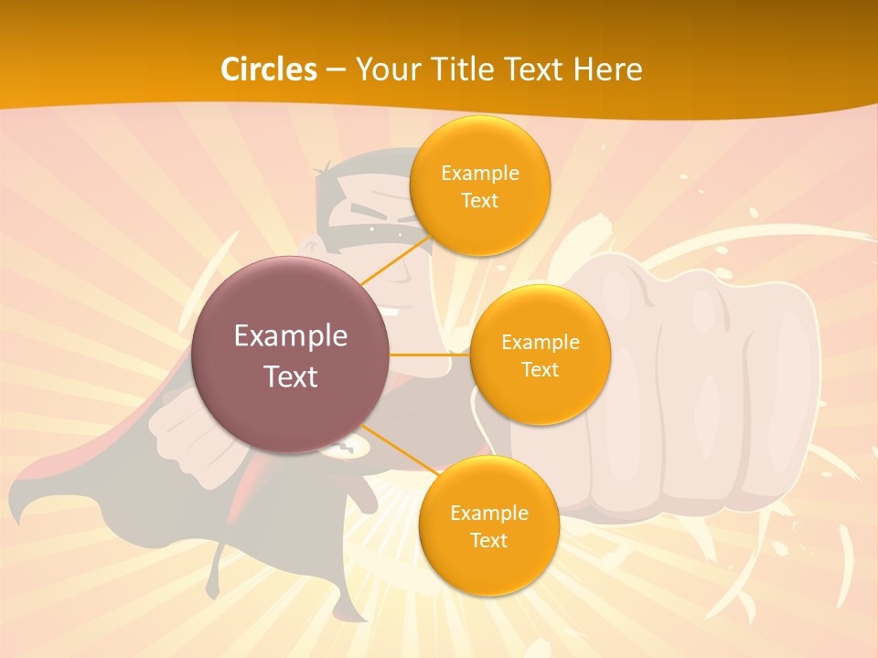 Famous Force Strong PowerPoint Template