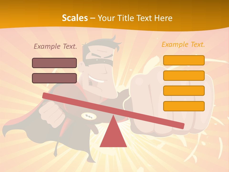 Famous Force Strong PowerPoint Template