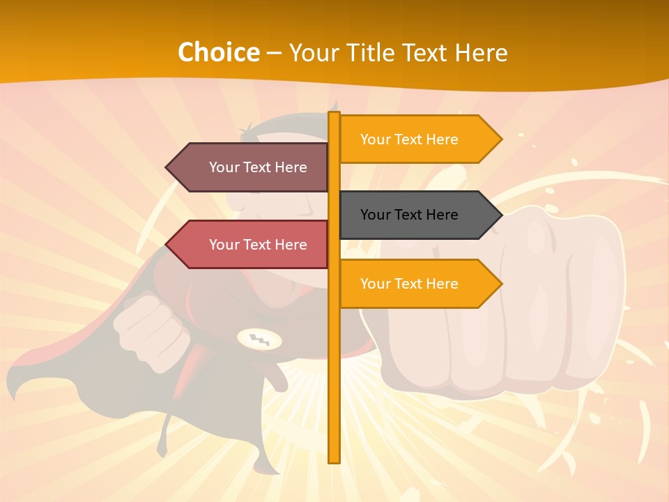 Famous Force Strong PowerPoint Template