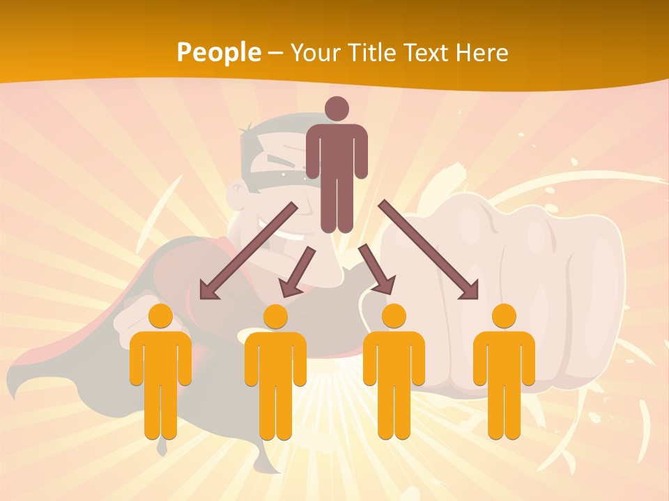 Famous Force Strong PowerPoint Template