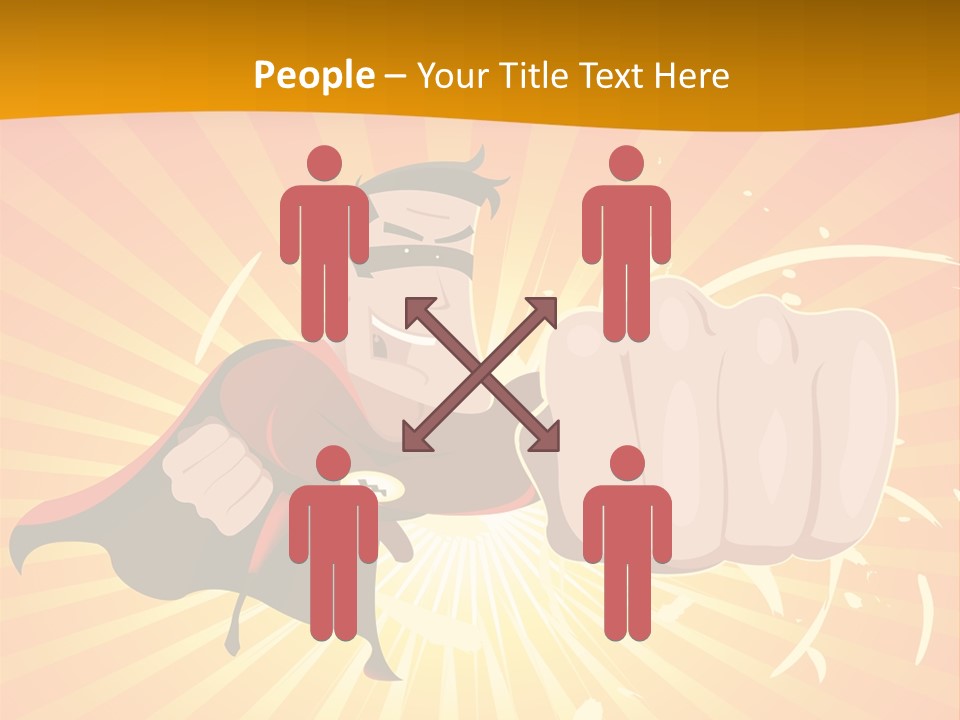 Famous Force Strong PowerPoint Template