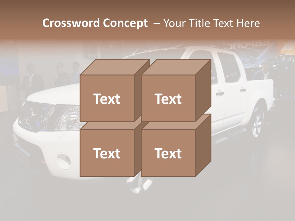 Car Tyre Bright PowerPoint Template