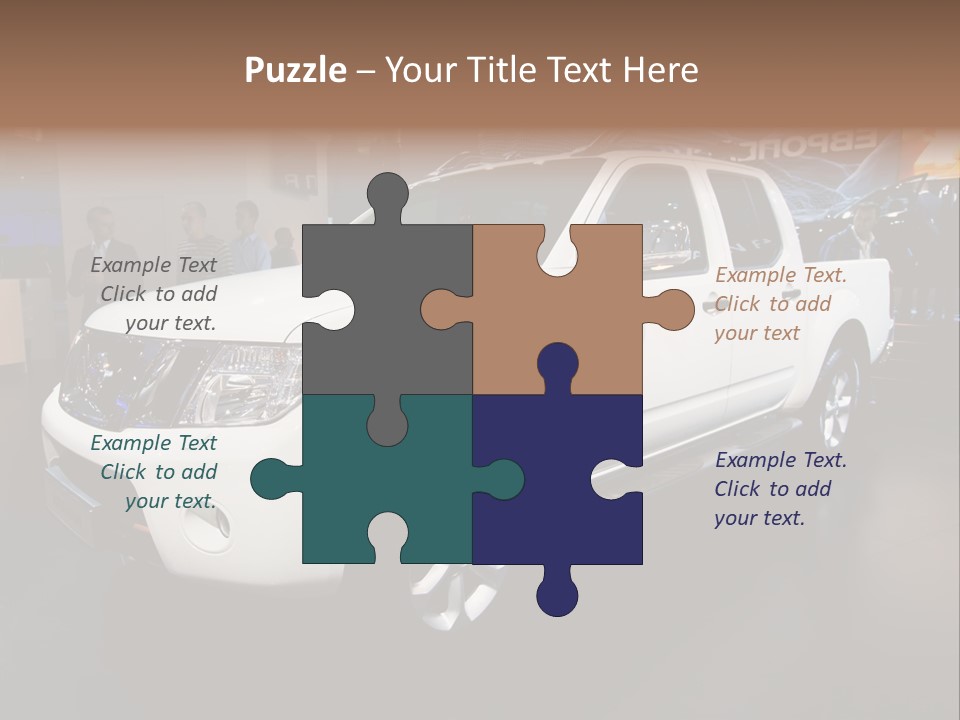 Car Tyre Bright PowerPoint Template