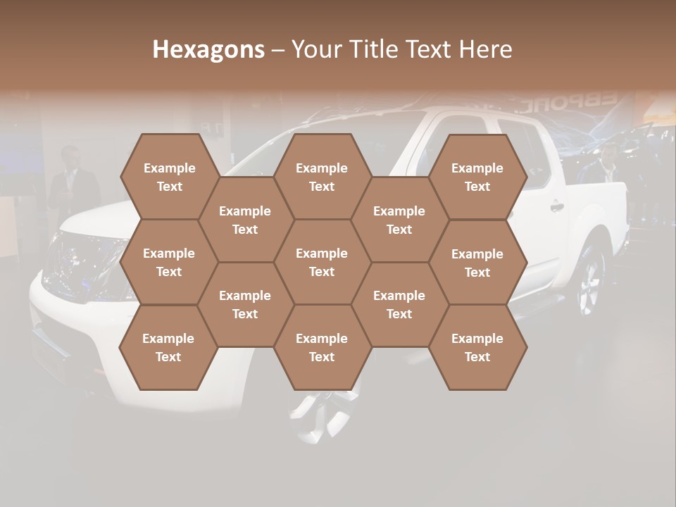 Car Tyre Bright PowerPoint Template