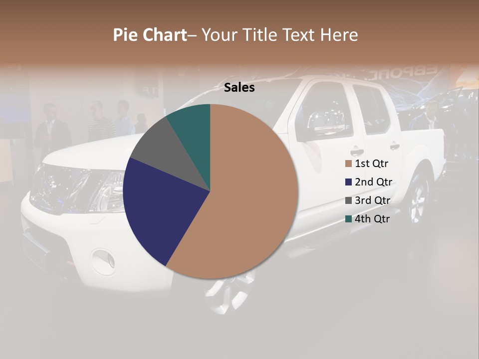 Car Tyre Bright PowerPoint Template
