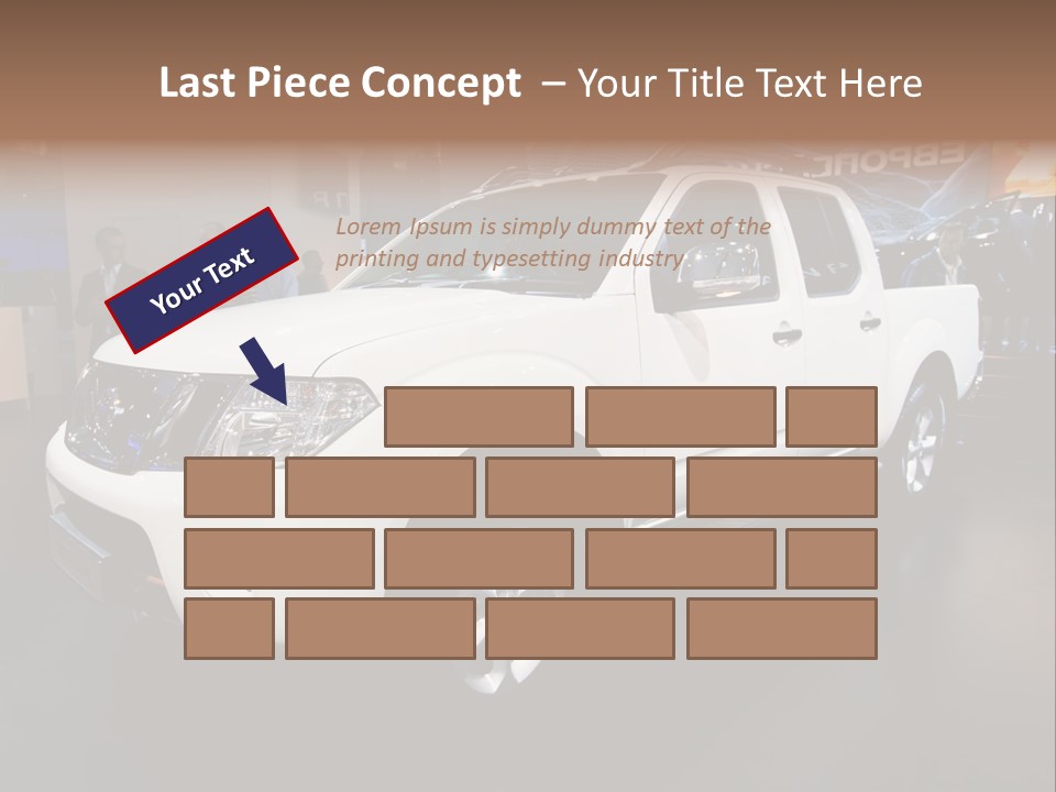 Car Tyre Bright PowerPoint Template