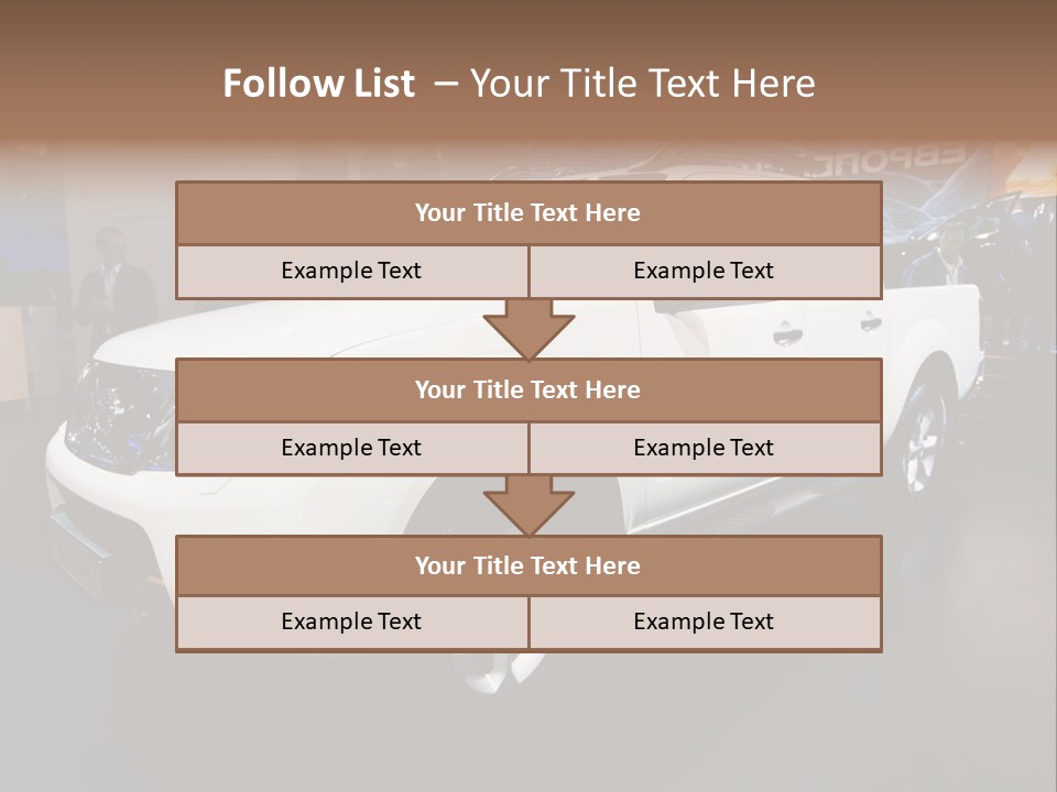 Car Tyre Bright PowerPoint Template