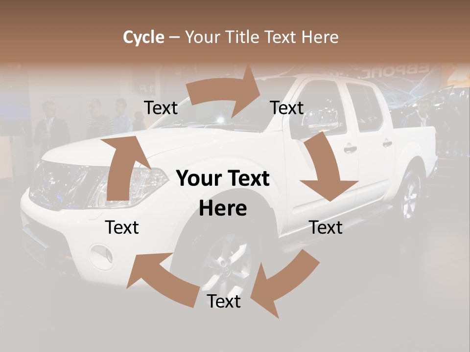 Car Tyre Bright PowerPoint Template