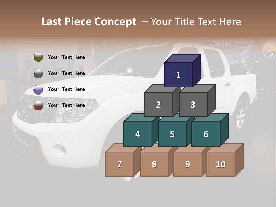 Car Tyre Bright PowerPoint Template