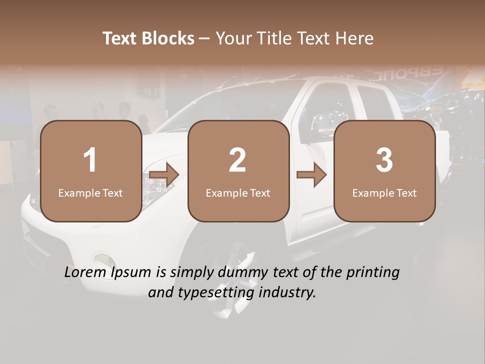 Car Tyre Bright PowerPoint Template