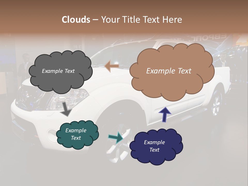 Car Tyre Bright PowerPoint Template