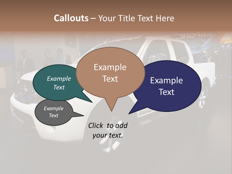 Car Tyre Bright PowerPoint Template