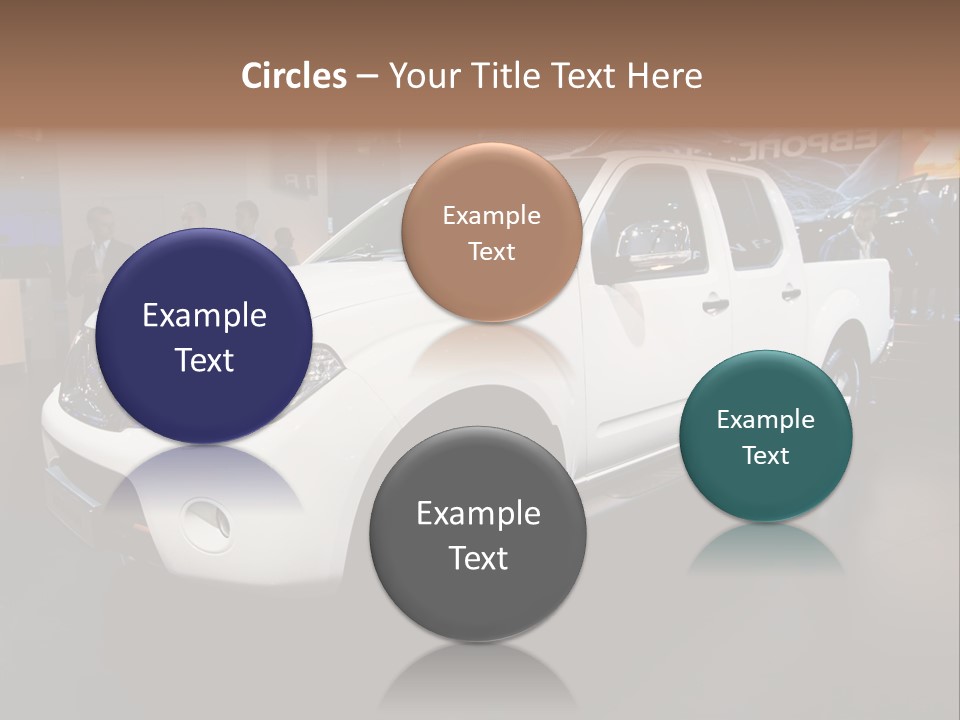Car Tyre Bright PowerPoint Template