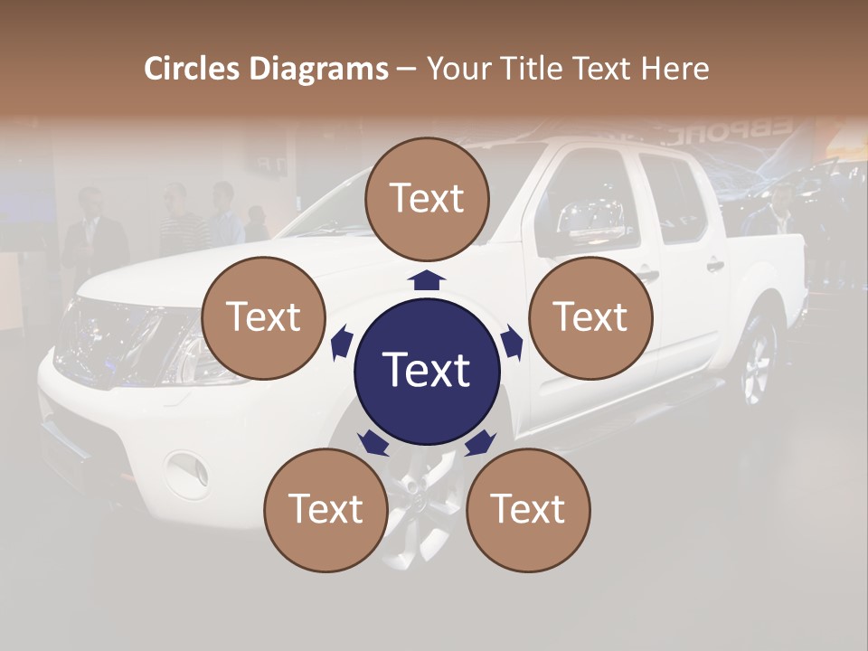 Car Tyre Bright PowerPoint Template