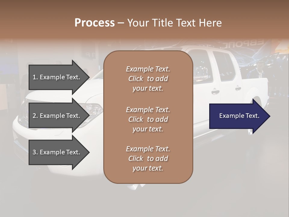 Car Tyre Bright PowerPoint Template