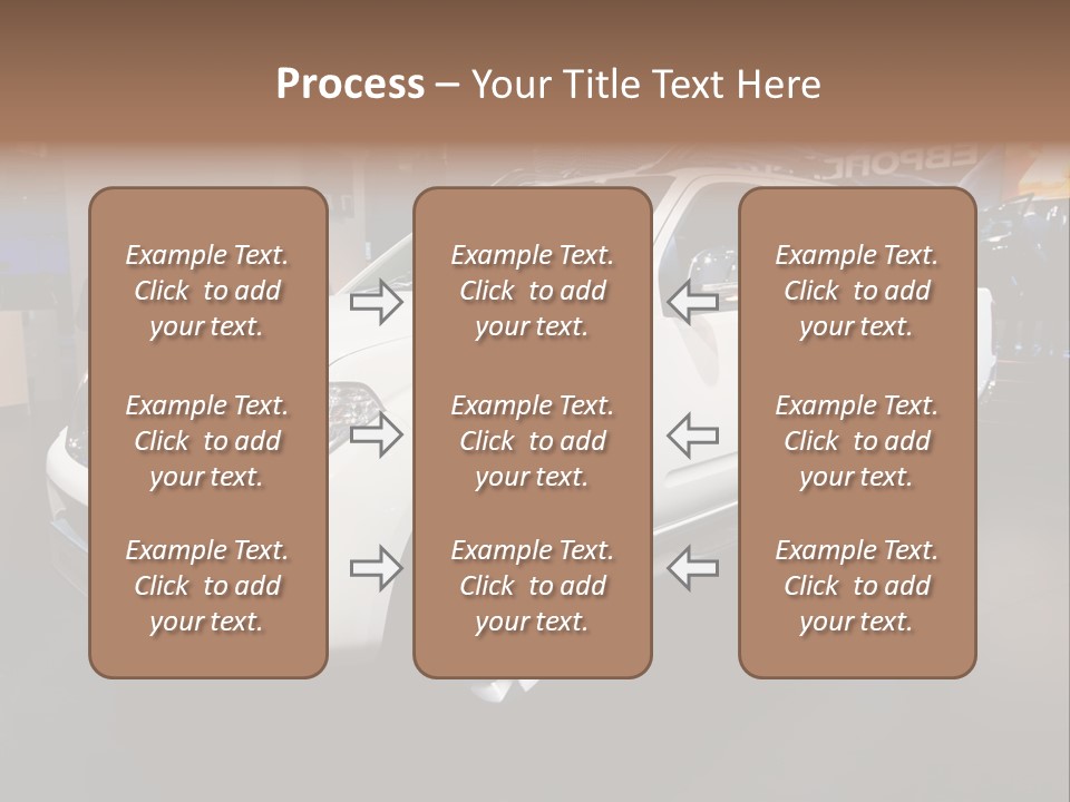 Car Tyre Bright PowerPoint Template
