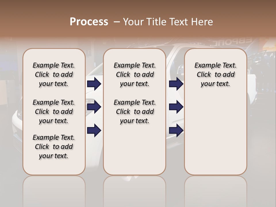 Car Tyre Bright PowerPoint Template