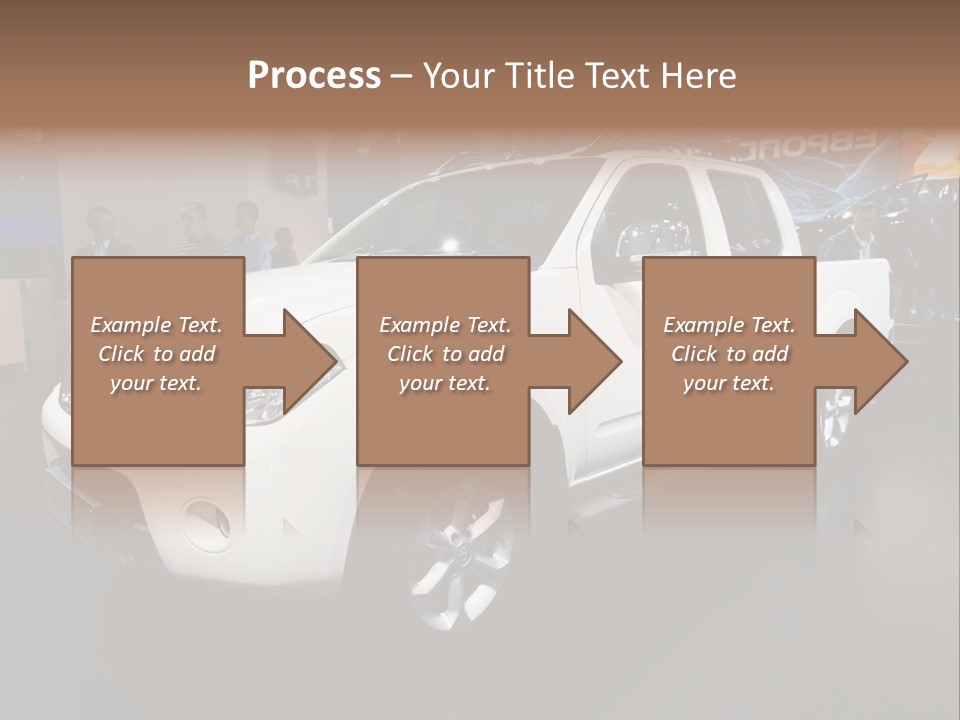 Car Tyre Bright PowerPoint Template