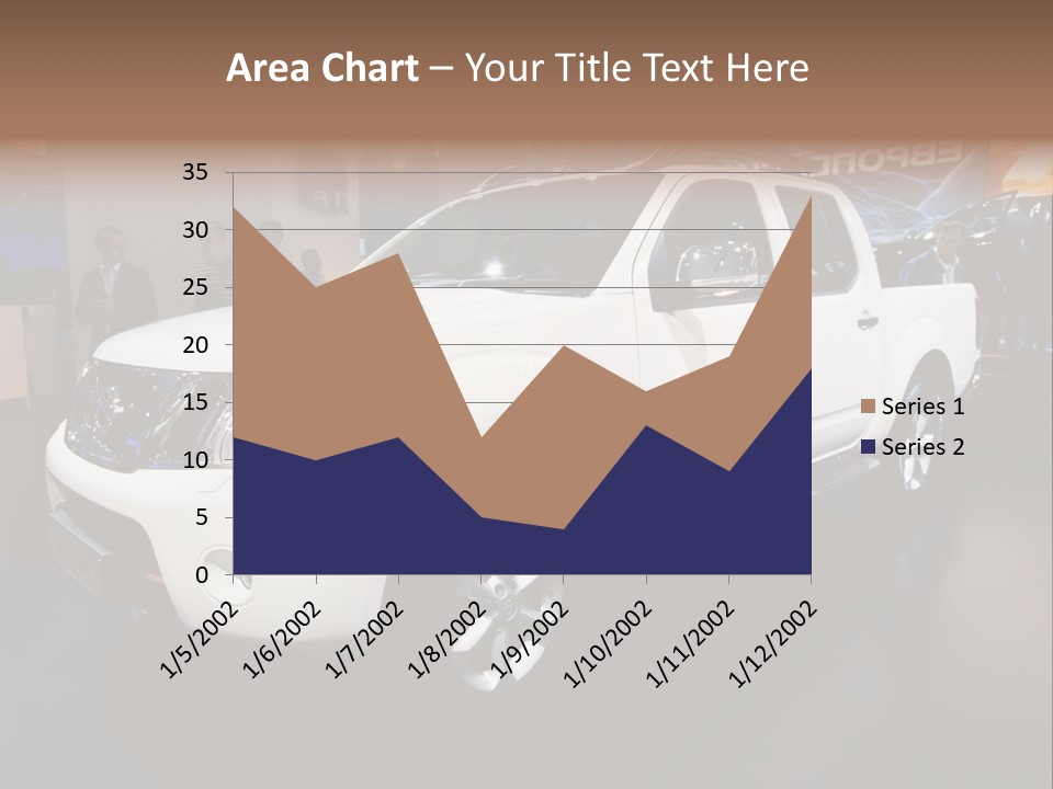 Car Tyre Bright PowerPoint Template