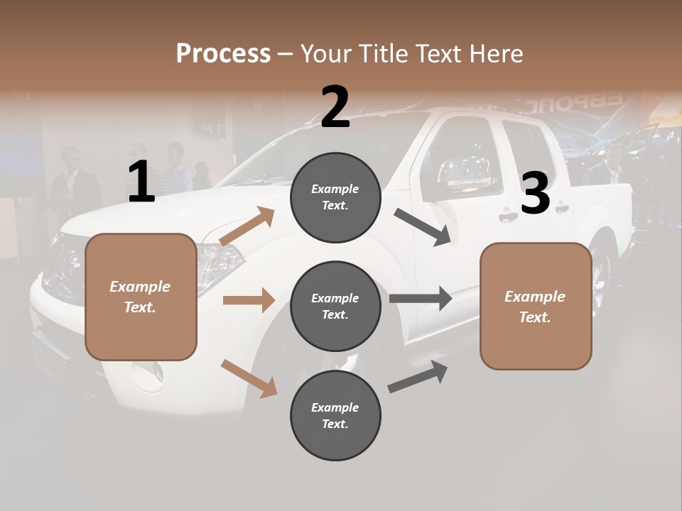 Car Tyre Bright PowerPoint Template