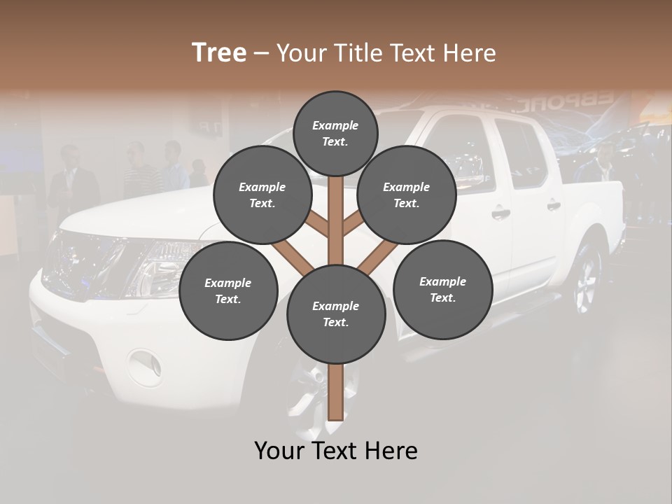 Car Tyre Bright PowerPoint Template