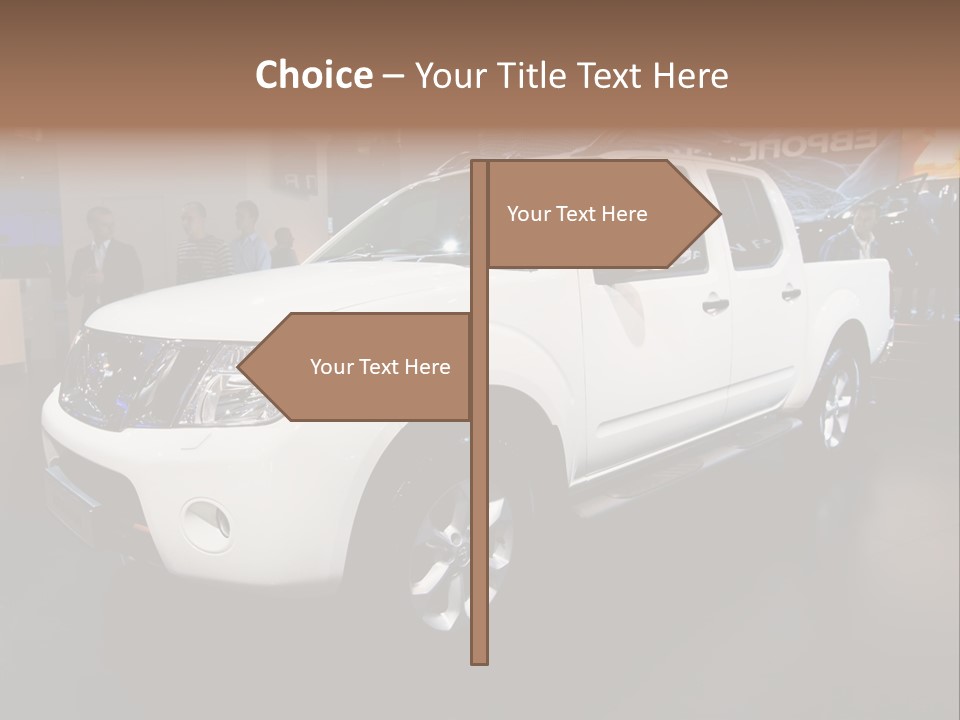 Car Tyre Bright PowerPoint Template