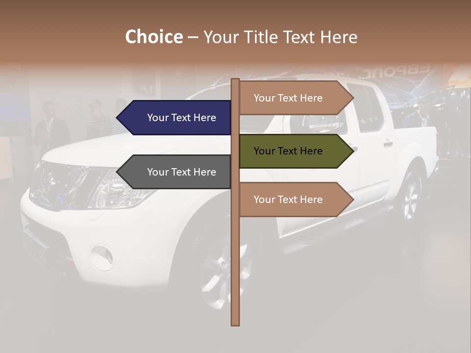 Car Tyre Bright PowerPoint Template