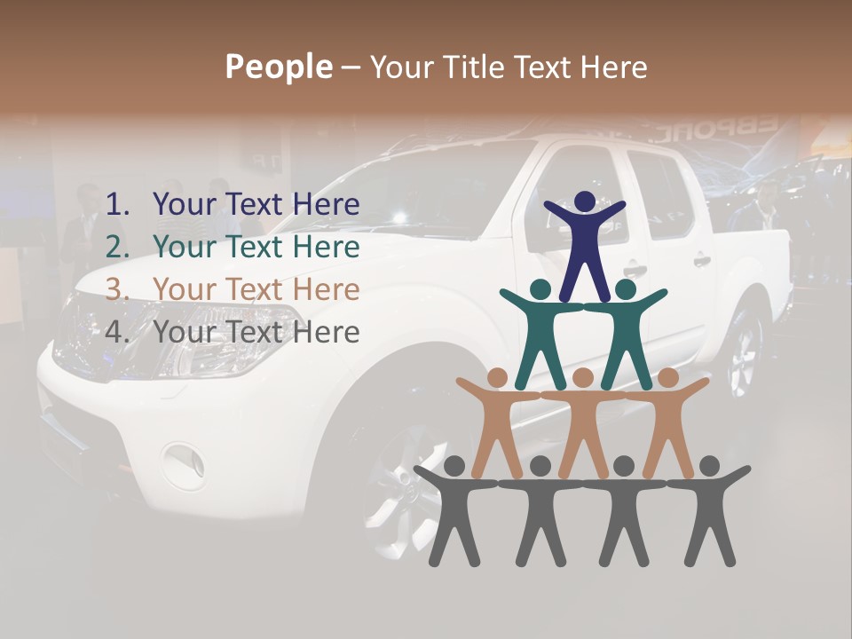 Car Tyre Bright PowerPoint Template