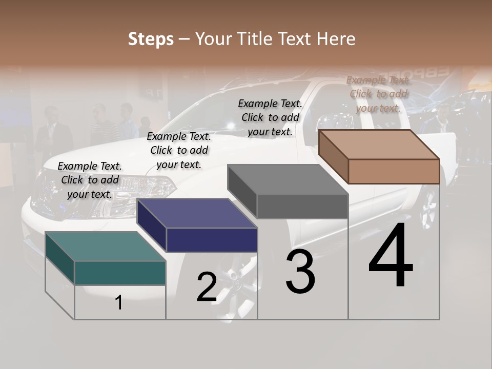 Car Tyre Bright PowerPoint Template
