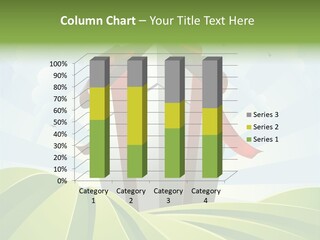 Bow Grass Sale PowerPoint Template