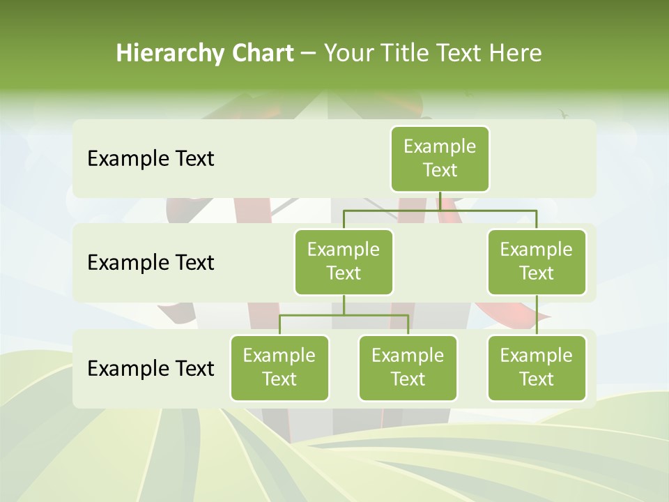 Bow Grass Sale PowerPoint Template
