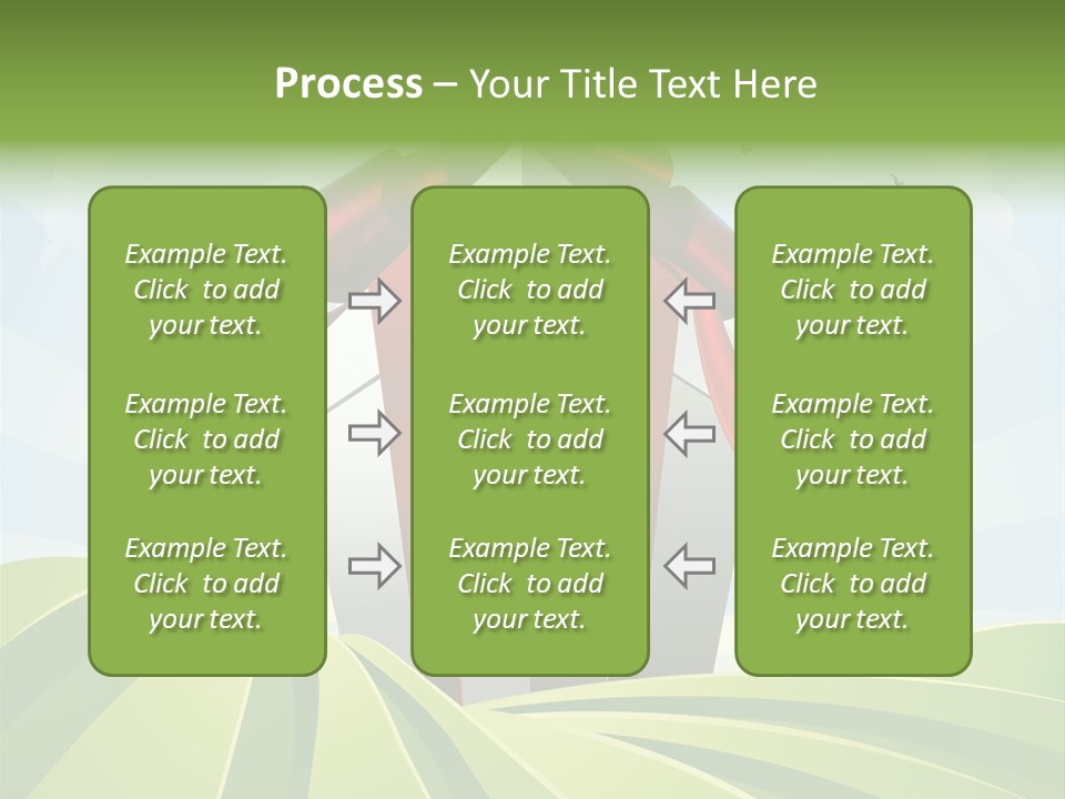 Bow Grass Sale PowerPoint Template